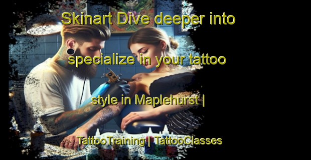Skinart Dive deeper into specialize in your tattoo style in Maplehurst | TattooTraining | TattooClasses | SkinartTraining-United States